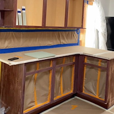 Cherry-to-Light-Green-Kitchen-Cabinet-Painting-Transformation-in-Chicago-North-Shore 3