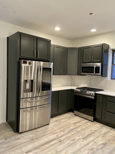 Kitchen cabinet painting interior condo painting chicago il