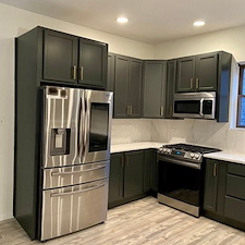 Kitchen Cabinet Painting & Interior Condo Painting Project in Chicago, IL