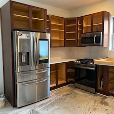 Kitchen Cabinet Painting & Interior Condo Painting Project in Chicago, IL 0