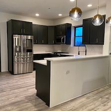 Kitchen Cabinet Painting & Interior Condo Painting Project in Chicago, IL 2
